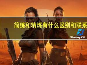 简练和精炼有什么区别和联系
