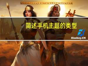 简述手机主题的类型（手机主题简介）