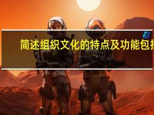 简述组织文化的特点及功能包括（简述组织文化的特点及功能）