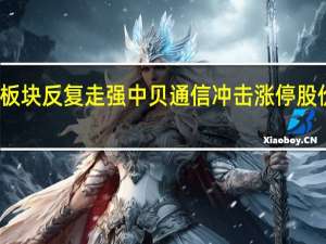 算力租赁板块反复走强中贝通信冲击涨停股价迭创历史高点