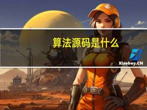 算法源码是什么
