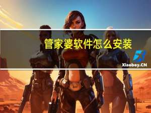 管家婆软件怎么安装（管家婆软件多少钱）