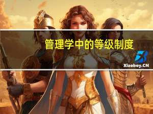 管理学中的等级制度