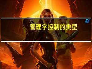 管理学控制的类型