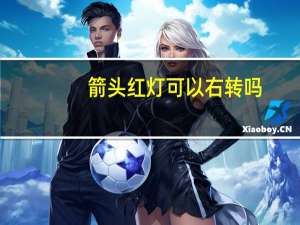箭头红灯可以右转吗