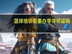 篮球培训需要办学许可证吗