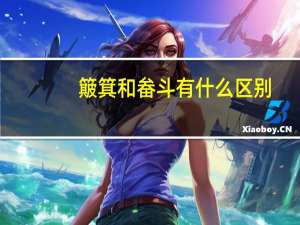 簸箕和畚斗有什么区别