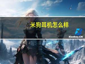 米狗耳机怎么样