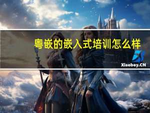 粤嵌的嵌入式培训怎么样