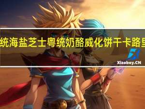 粤统 海盐芝士粤统 奶酪威化饼干卡路里是多少