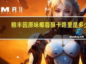 粮丰园 原味椰蓉酥卡路里是多少