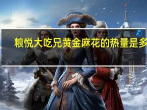 粮悦 大吃兄 黄金麻花的热量是多少