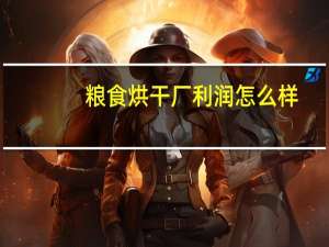 粮食烘干厂利润怎么样
