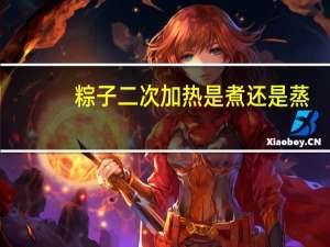 粽子二次加热是煮还是蒸