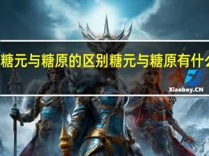 糖元与糖原的区别 糖元与糖原有什么不同