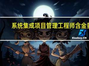 系统集成项目管理工程师含金量