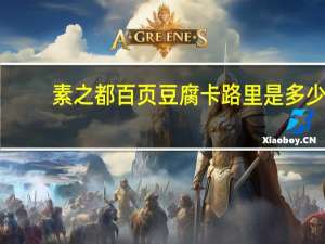素之都 百页豆腐卡路里是多少