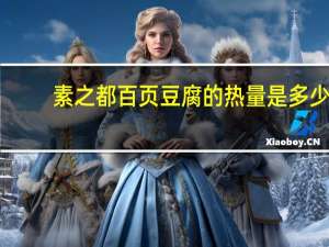 素之都 百页豆腐的热量是多少