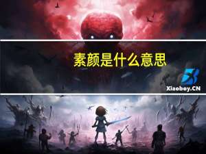 素颜是什么意思