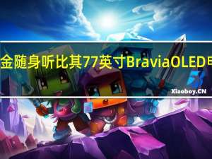 索尼的镀金随身听比其 77 英寸 Bravia OLED 电视的成本更高