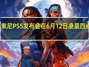 索尼PS5发布会在6月12日凌晨四点举行