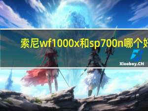 索尼wf1000x和sp700n哪个好（购买索尼运动WF-SP700N真无线耳塞可节省80美元）