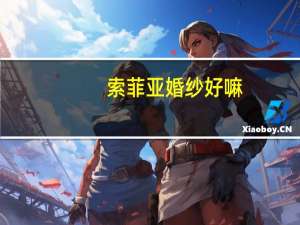 索菲亚婚纱好嘛