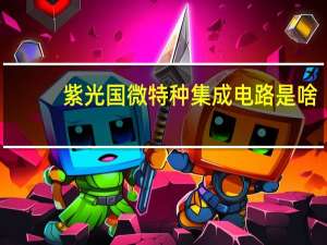 紫光国微特种集成电路是啥