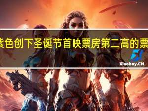 紫色创下圣诞节首映票房第二高的票房纪录