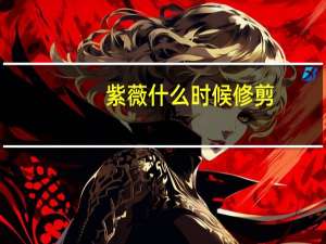 紫薇什么时候修剪