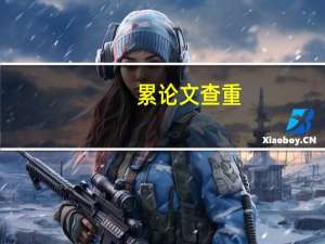 累论文查重