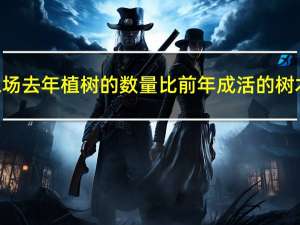 红光农场去年植树的数量比前年成活的树木多60%（红光农场去年植树的数量比前年成活）