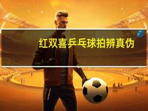 红双喜乒乓球拍辨真伪
