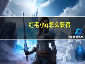 红毛小q怎么获得（红毛小q）