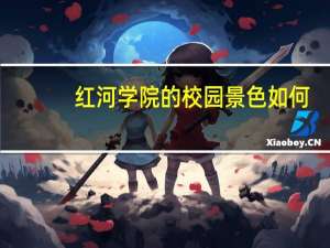 红河学院的校园景色如何