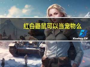 红白鼯鼠可以当宠物么