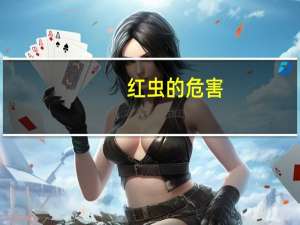 红虫的危害