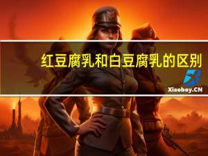 红豆腐乳和白豆腐乳的区别（红豆腐）
