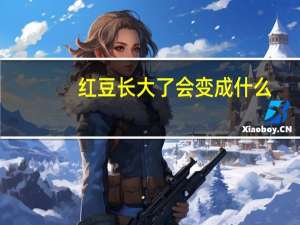 红豆长大了会变成什么（孤独症儿童长大了会怎么样）