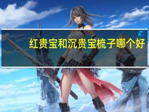 红贵宝和沉贵宝梳子哪个好