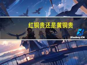 红铜贵还是黄铜贵