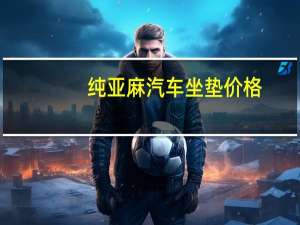 纯亚麻汽车坐垫价格