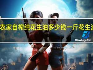 纯正的农家自榨纯花生油多少钱一斤 花生油多少钱一斤