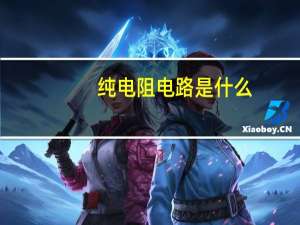 纯电阻电路是什么