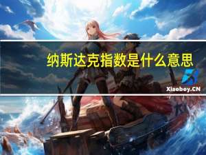纳斯达克指数是什么意思（纳斯达克指数是什么）