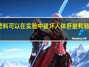 纳米塑料可以在实验中破坏人体肝脏和肺细胞的过程