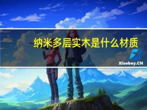 纳米多层实木是什么材质