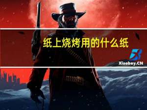 纸上烧烤用的什么纸