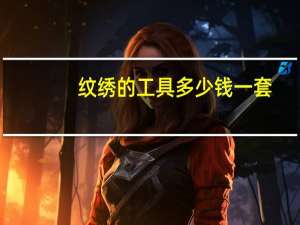 纹绣的工具多少钱一套？纹绣工具大约多少钱