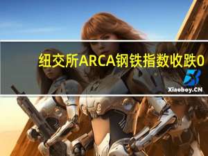 纽交所ARCA钢铁指数收跌0.76%报1949.94点